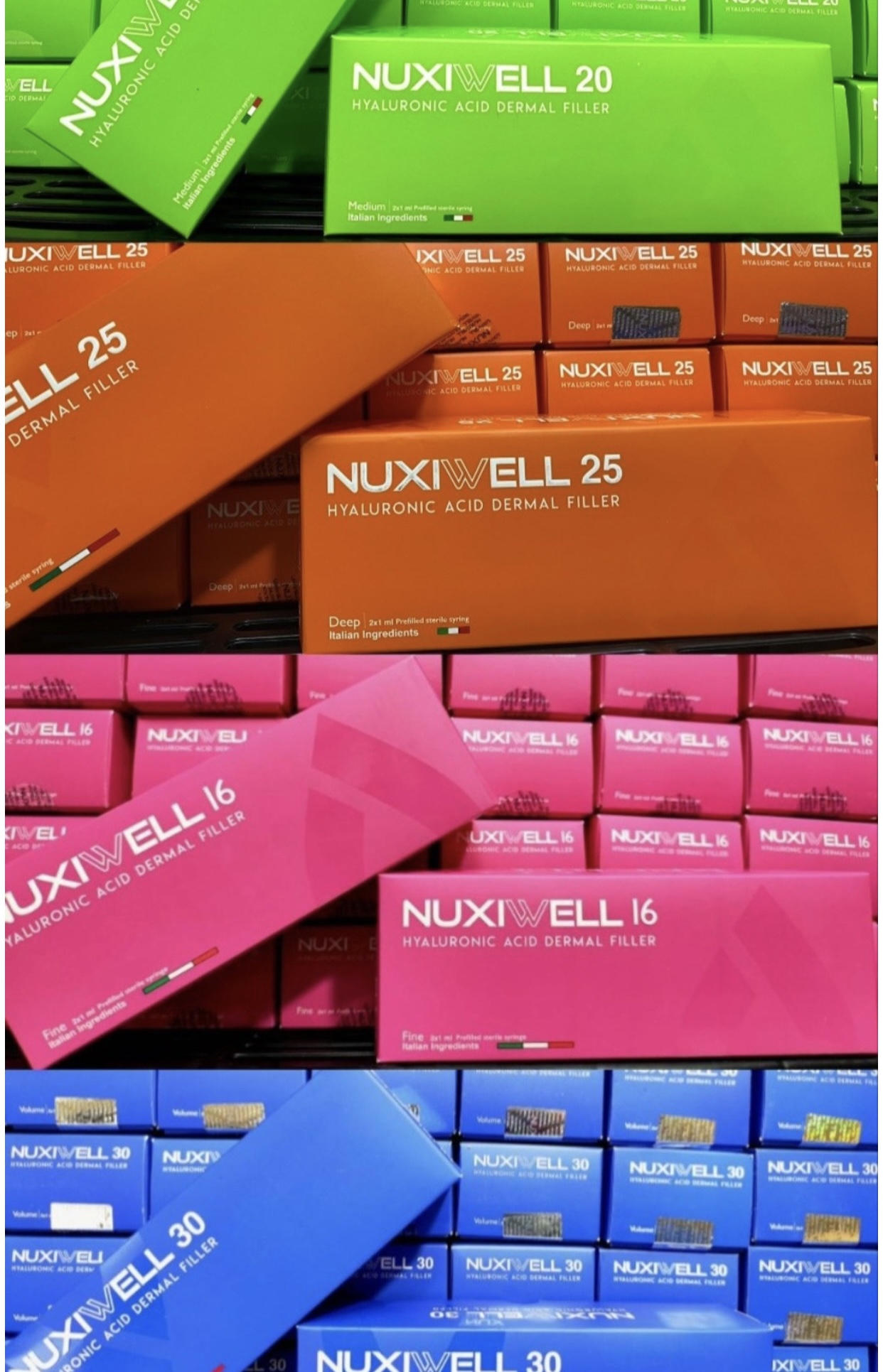 نوکسیول - Nuxiwell (تمامی مدل ها): 16/۲۰/۲۵/۳۰ - ضمانت اصالت و کیفیت محصول/ارسال سریع ویژه
